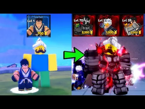 Went From Noob To Master In Anime Defenders Roblox!
